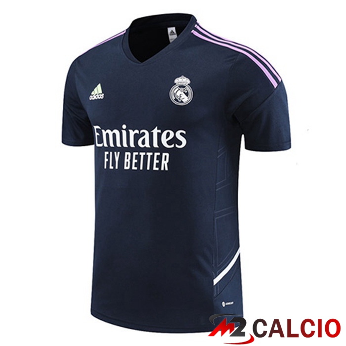 T Shirt Allenamento Real Madrid Blu Reale 2023/2024