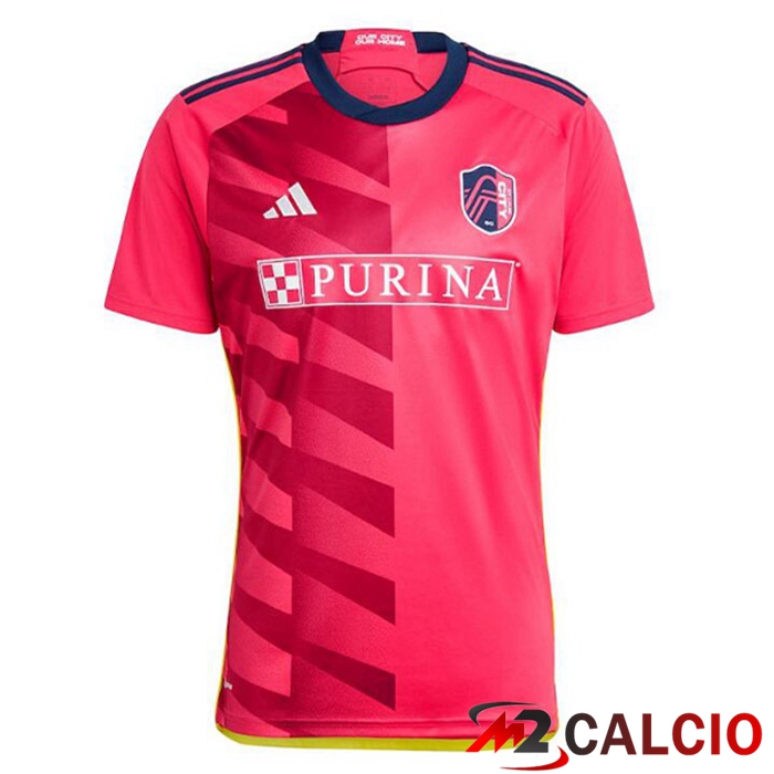 Maglie Calcio St.Louis City FC Prima Rosso 2023/2024