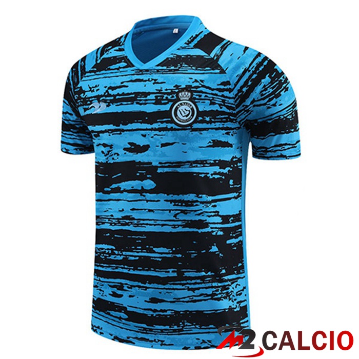 T Shirt Allenamento Al-Nassr FC Blu 2023/2024