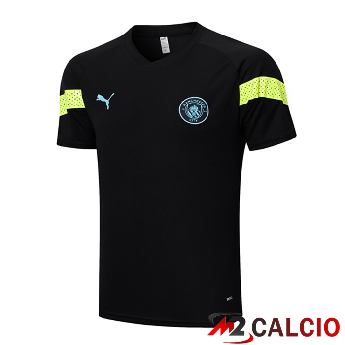 T Shirt Allenamento Manchester City Nero 2023/2024