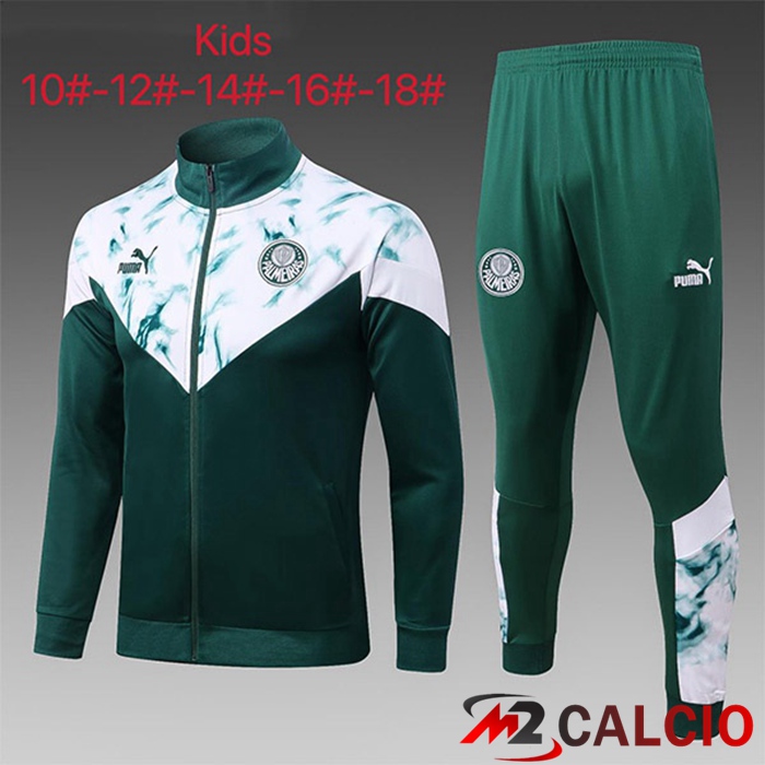 Insieme Tuta Calcio - Giacca Palmeiras Bambino Verde 2023/2024