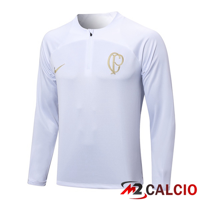 Felpa Allenamento Corinthians Bianco 2023/2024