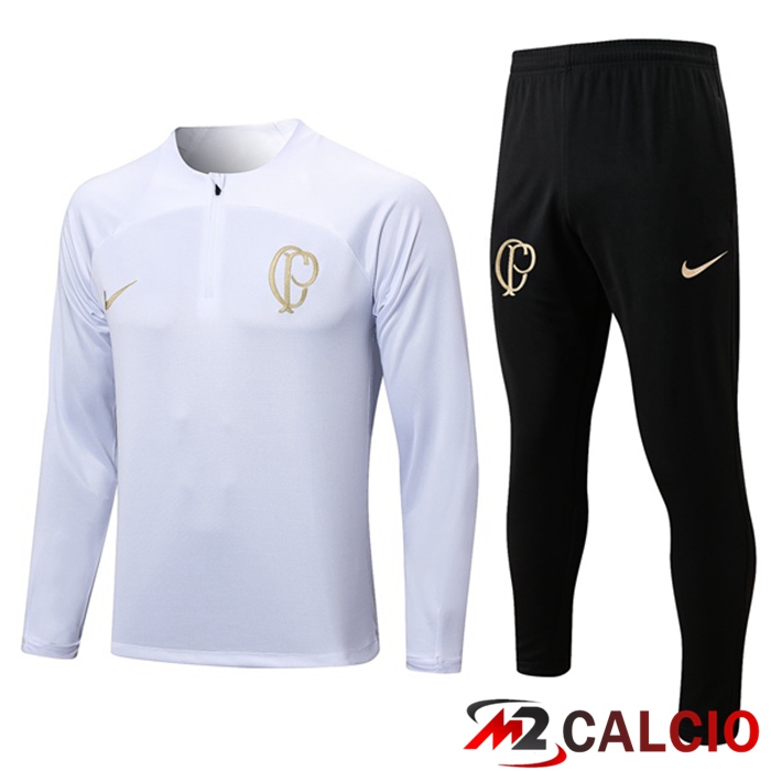 Insieme Tuta Calcio Corinthians Bianco 2023/2024