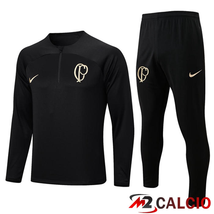 Insieme Tuta Calcio Corinthians Nero 2023/2024