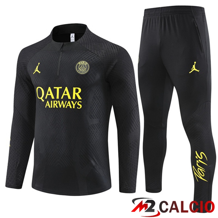 Insieme Tuta Calcio Paris PSG Nero 2023/2024