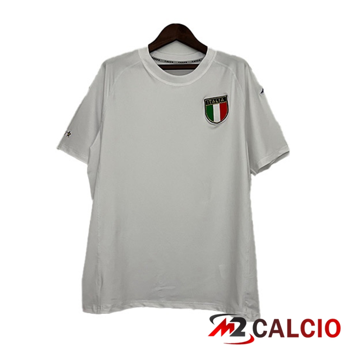 Maglie Calcio Italia Retro Seconda Bianco 2000