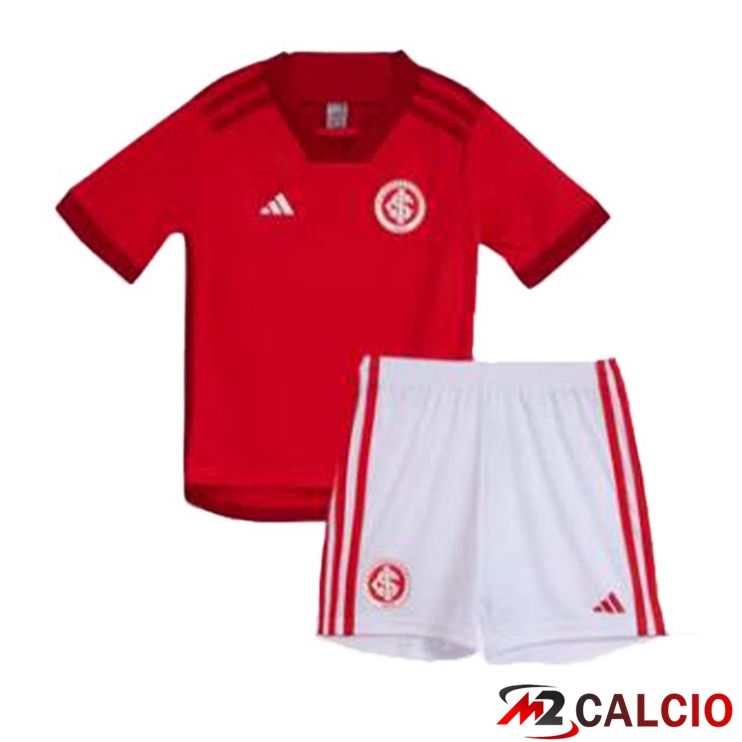 Maglie Calcio SC Internacional Bambino Prima Rosso 2023/2024