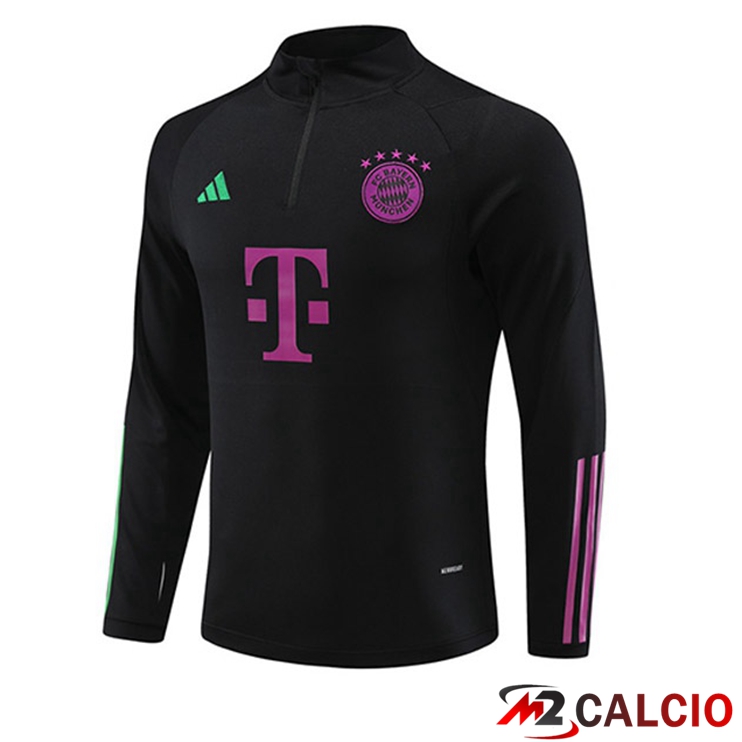 Felpa Allenamento Bayern Monaco Nero 2023/2024