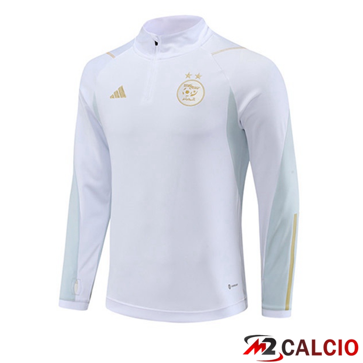 Felpa Allenamento Algeria Bianco 2023/2024