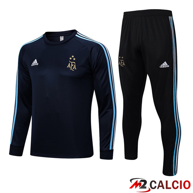 Insieme Tuta Calcio Argentina Blu Reale 2023/2024