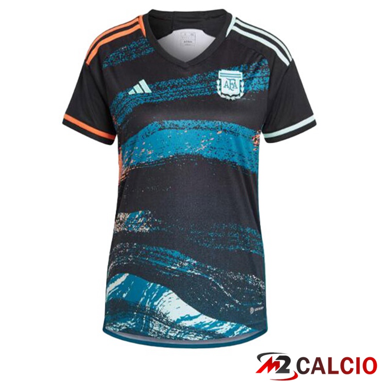 Maglie Calcio Argentina Donna Seconda Nero 2023/2024