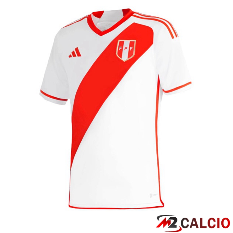 Maglie Calcio Perù Prima Bianco 2023/2024