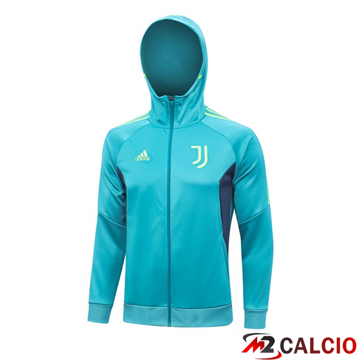 Giacca Con Cappuccio Juventus Verde 2023/2024