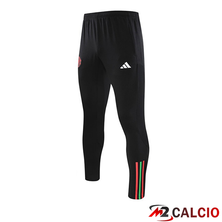 Pantaloni Da Allenamento Manchester United Nero 2023/2024