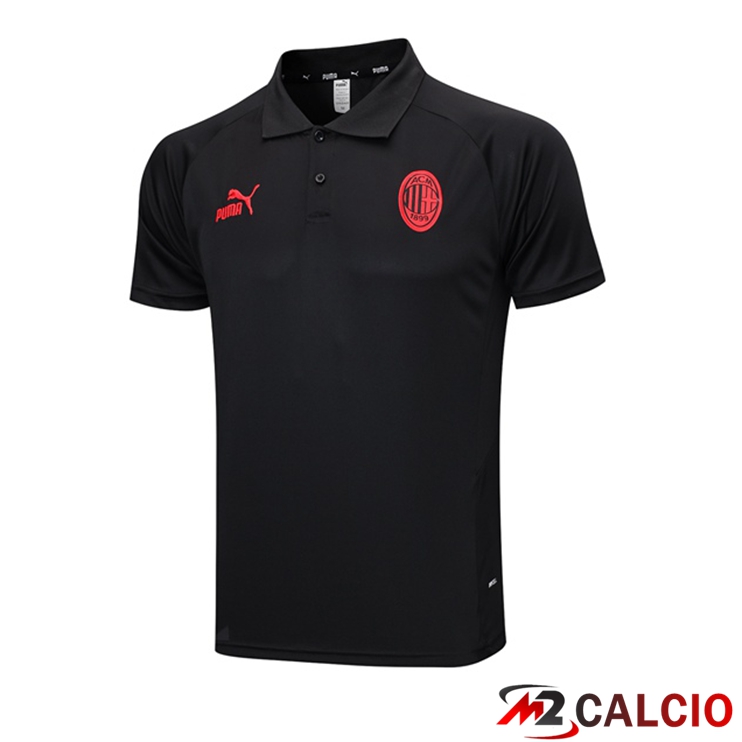 Maglia Polo AC Milan Nero 2023/2024