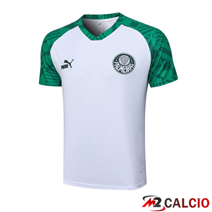 T Shirt Allenamento Palmeiras Bianco 2023/2024