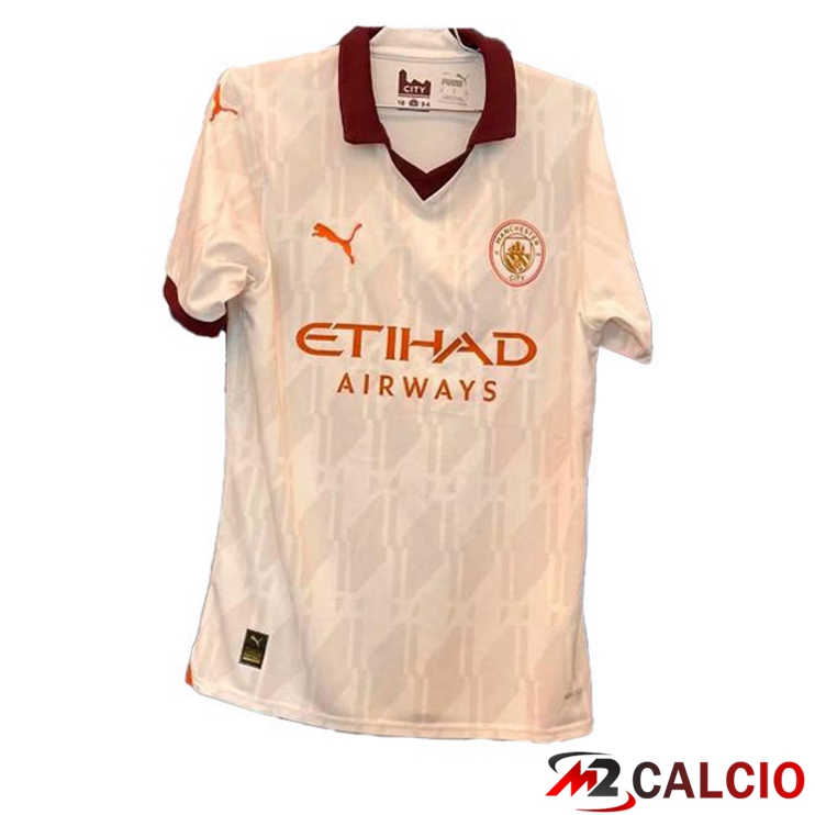 Maglie Calcio Manchester City Seconda Marrone Versione Trapelata 2023/2024