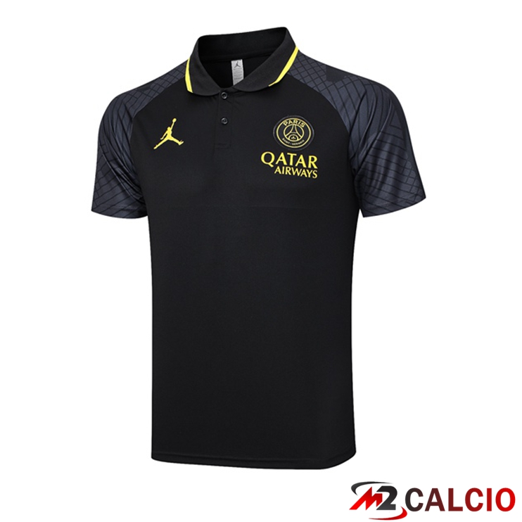 Maglia Polo Paris PSG Nero 2023/2024