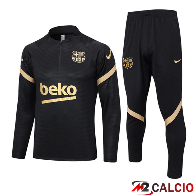 Insieme Tuta Calcio FC Barcellona Nero 2023/2024
