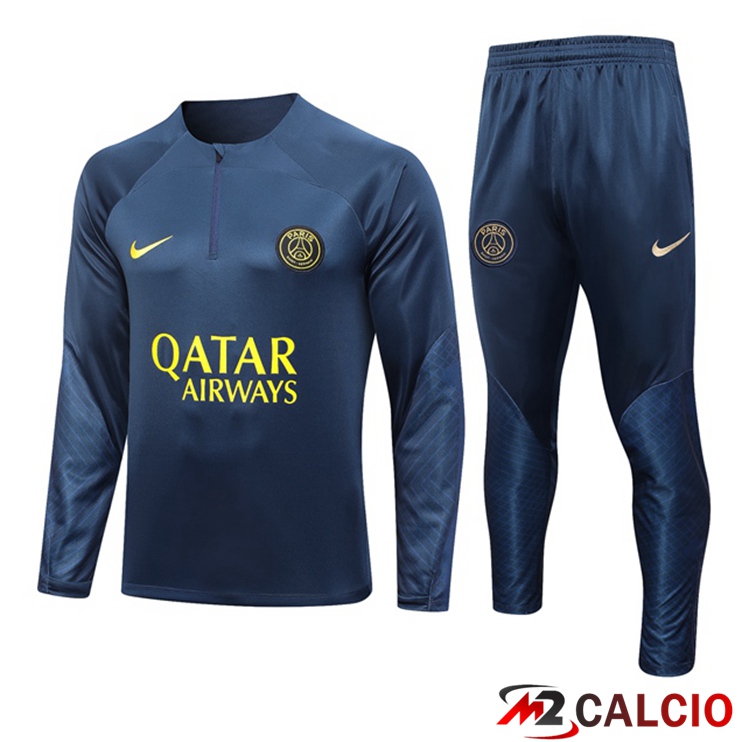 Insieme Tuta Calcio Paris PSG Blu 2023/2024
