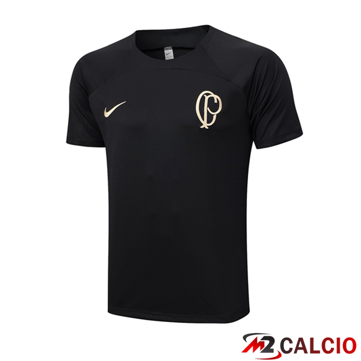 T Shirt Allenamento Corinthians Nero 2023/2024