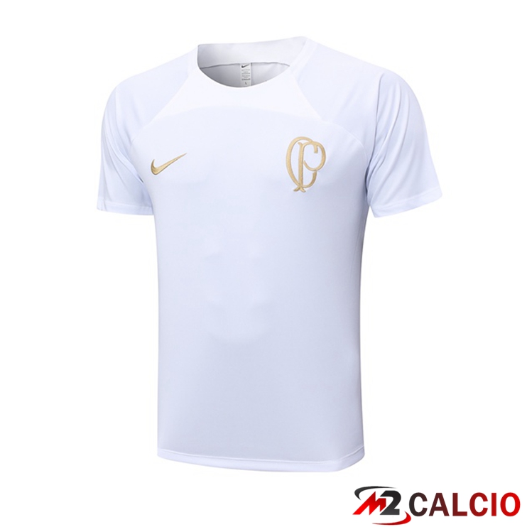 T Shirt Allenamento Corinthians Bianco 2023/2024