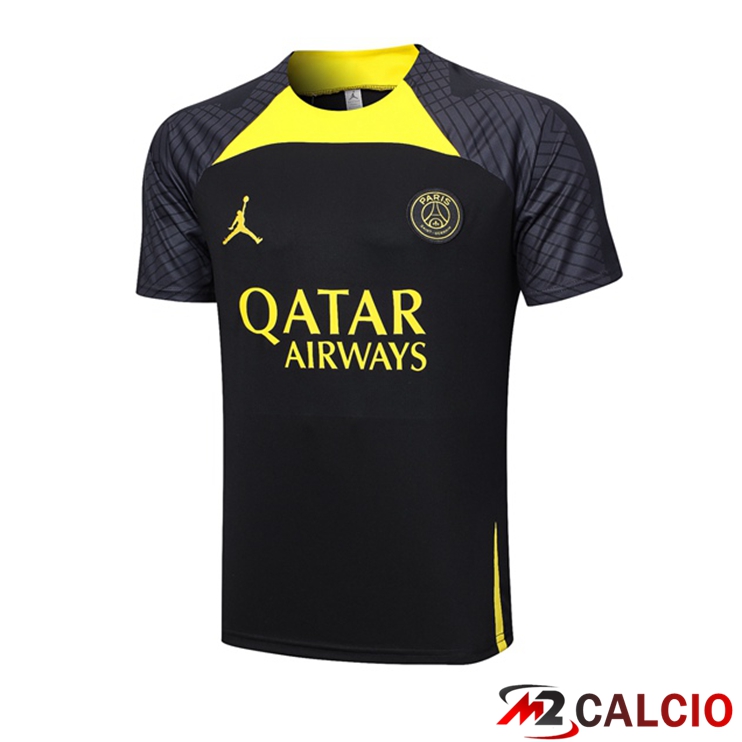 T Shirt Allenamento Paris PSG Nero 2023/2024