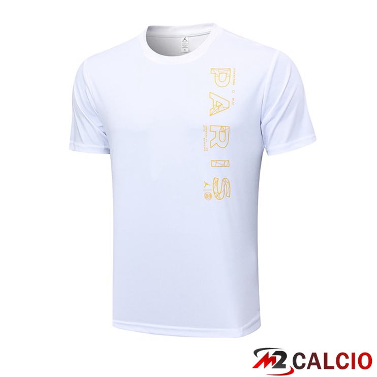T Shirt Allenamento Paris PSG Bianco 2023/2024