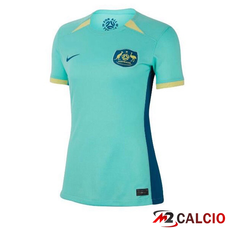 Maglie Calcio Australia Donna Seconda Cyan 2023/2024