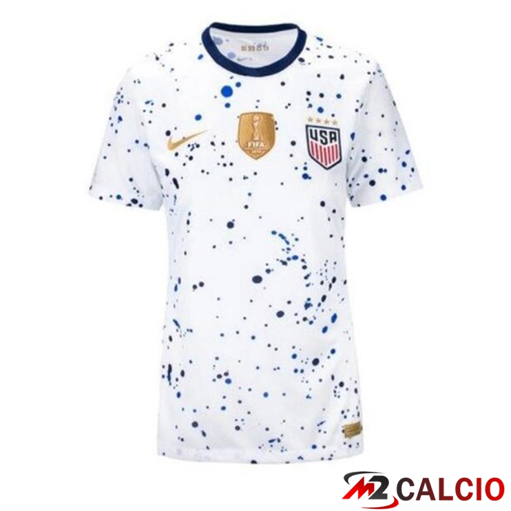 Maglie Calcio USA Donna Prima Bianco 2023/2024