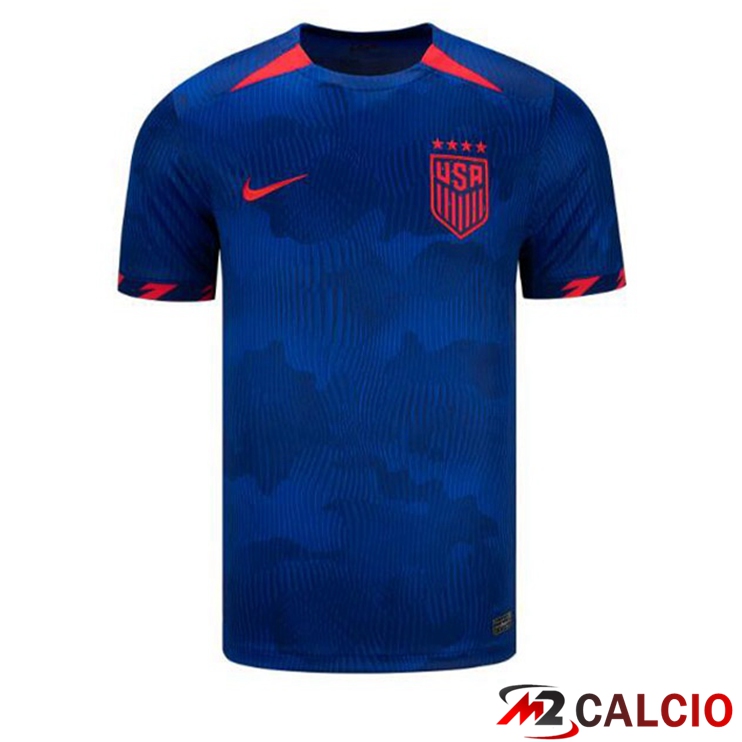 Maglie Calcio USA Seconda Blu 2023/2024