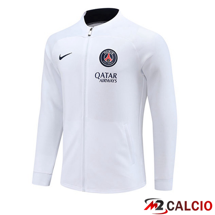 Giacca Calcio Paris PSG Bianco 2023/2024