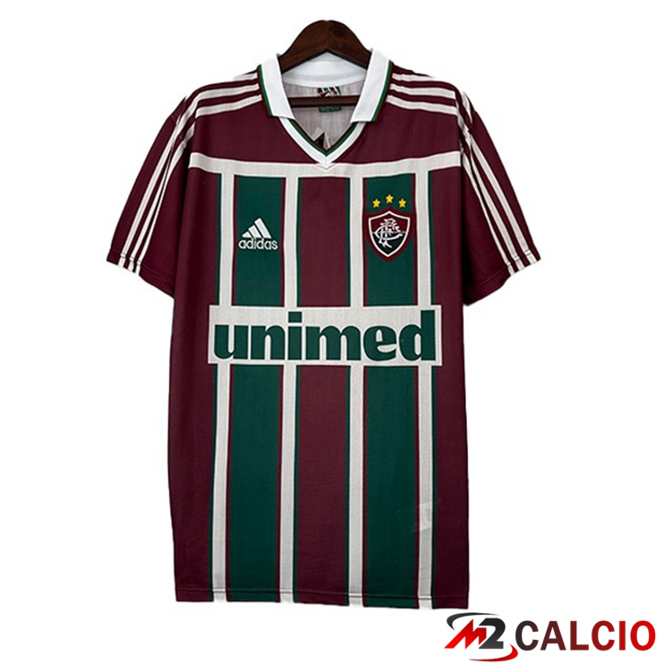 Maglie Calcio Fluminense Retro Prima Rosso Verde 2003