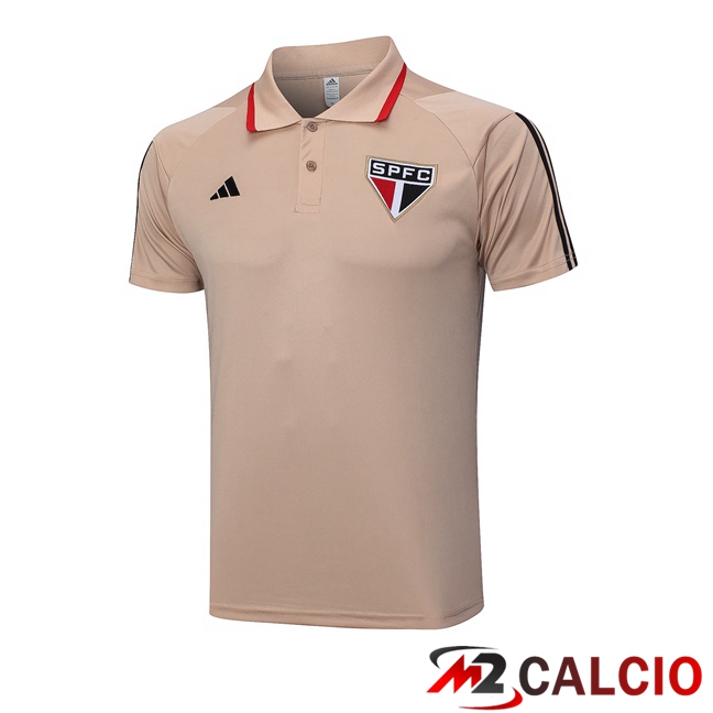 Maglia Polo Sao Paulo FC Marrone 2023/2024