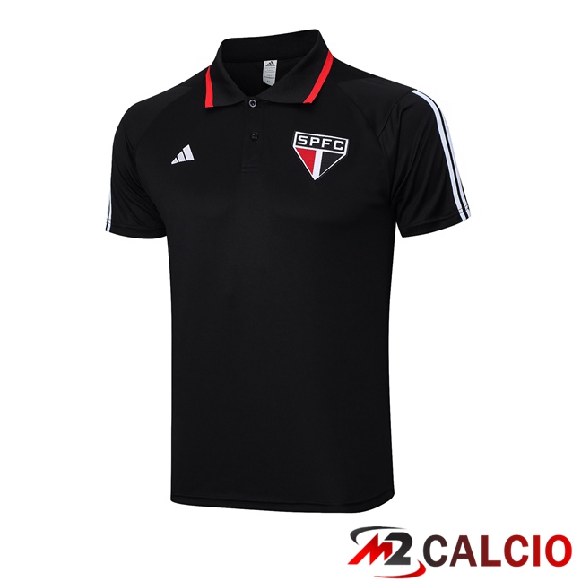 Maglia Polo Sao Paulo FC Nero 2023/2024
