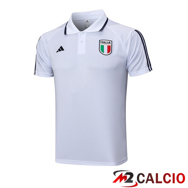 Maglia Polo Italia Bianco 2023/2024