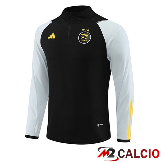 Felpa Allenamento Algeria Nero 2023/2024