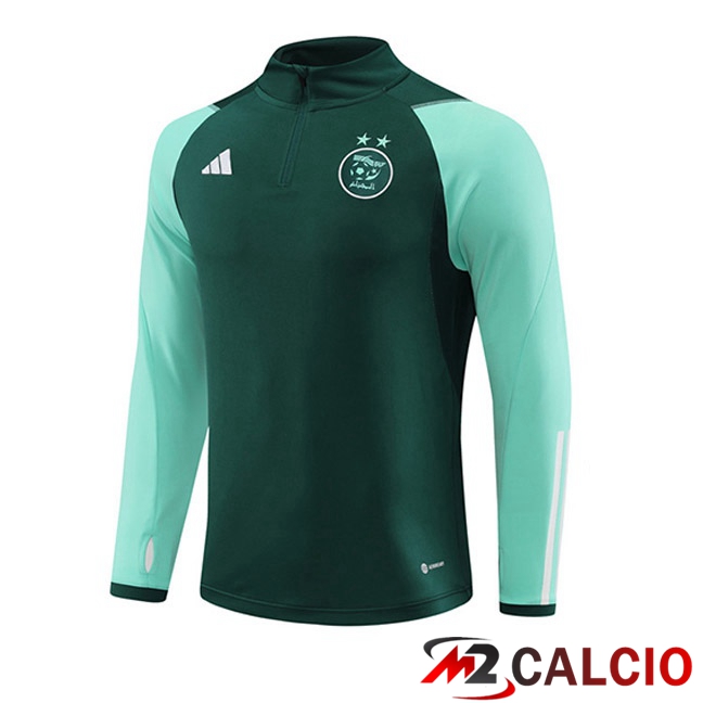 Felpa Allenamento Algeria Verde 2023/2024