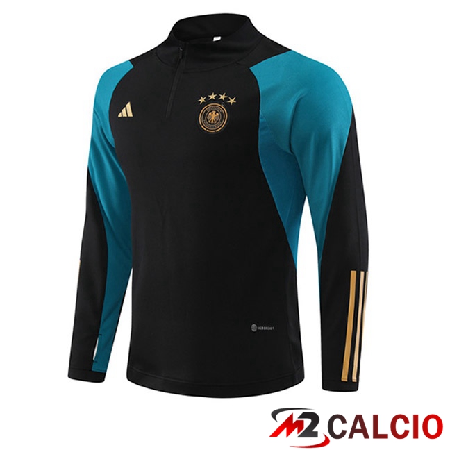 Felpa Allenamento Germania Nero 2023/2024