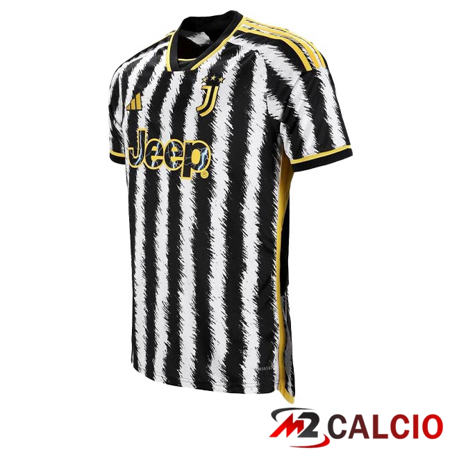 Maglie Calcio Juventus Prima Nero Bianco 2023/2024