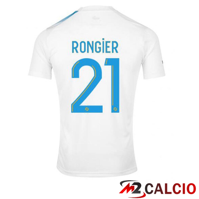 Maglie Calcio Marsiglia OM (RONGIER 21) Edizione 30°Anniversario Bianco Blu 2022/2023