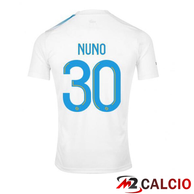 Maglie Calcio Marsiglia OM (NUNO 30) Edizione 30°Anniversario Bianco Blu 2022/2023