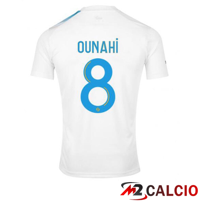 Maglie Calcio Marsiglia OM (OUNAHI 8) Edizione 30°Anniversario Bianco Blu 2022/2023