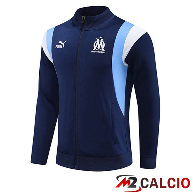 Giacca Calcio Marsiglia OM Blu Reale 2023/2024