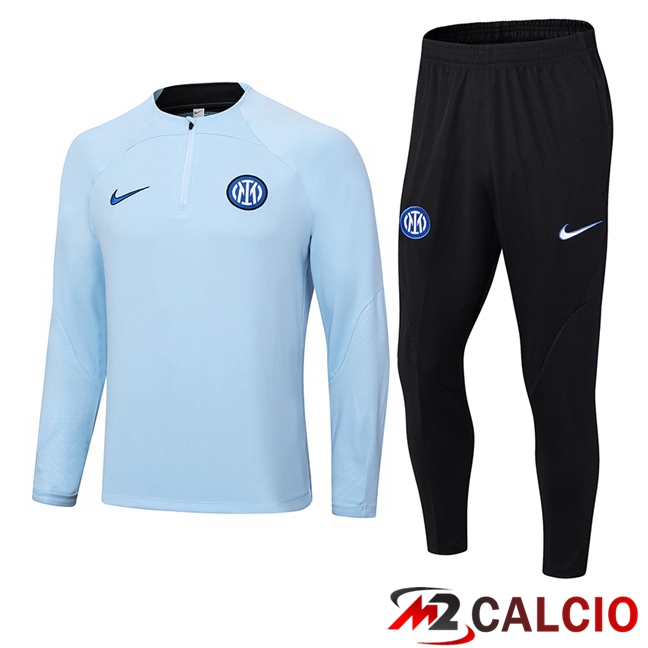Insieme Tuta Calcio Inter Milan Blu 2023/2024