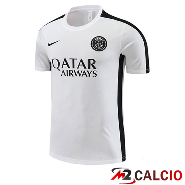 T Shirt Allenamento Paris PSG Bianco 2023/2024