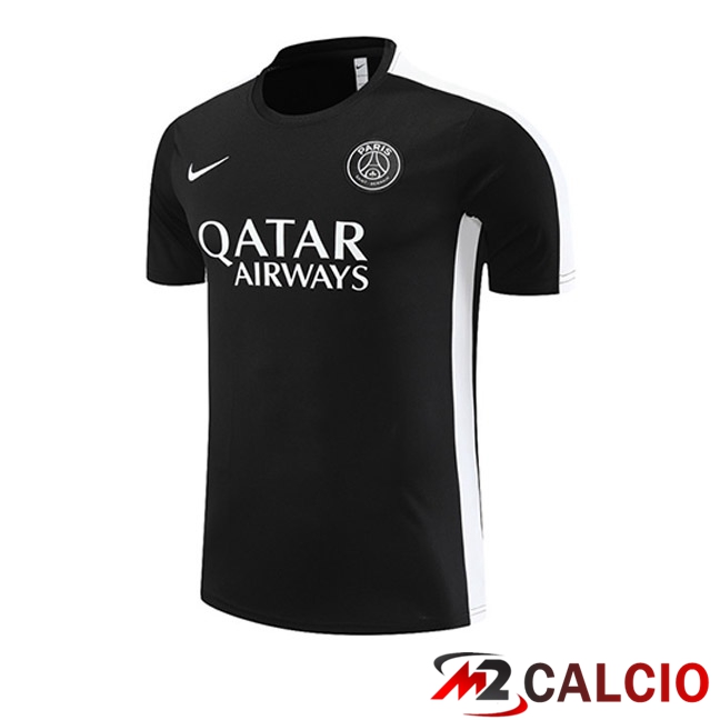 T Shirt Allenamento Paris PSG Nero 2023/2024