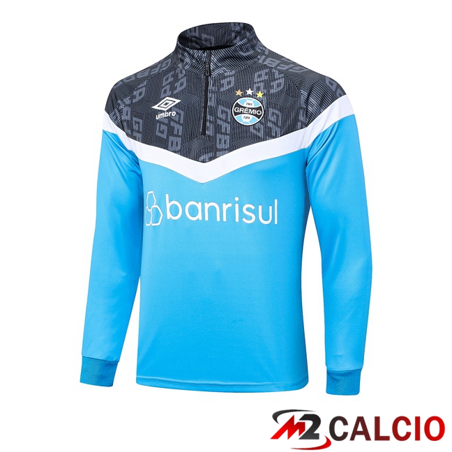 Felpa Allenamento Gremio Blu Nero 2023/2024