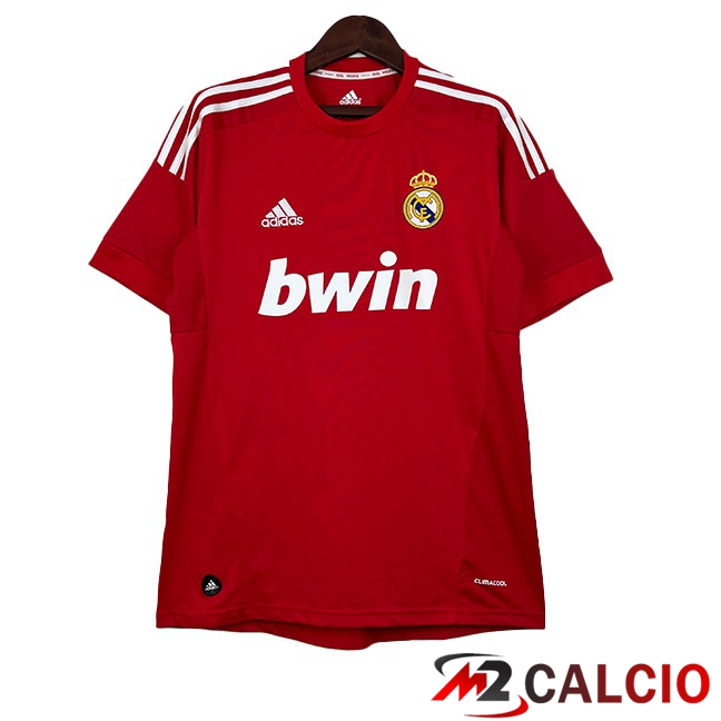 Maglie Calcio Real Madrid Retro Terza Rosso 2011-2012