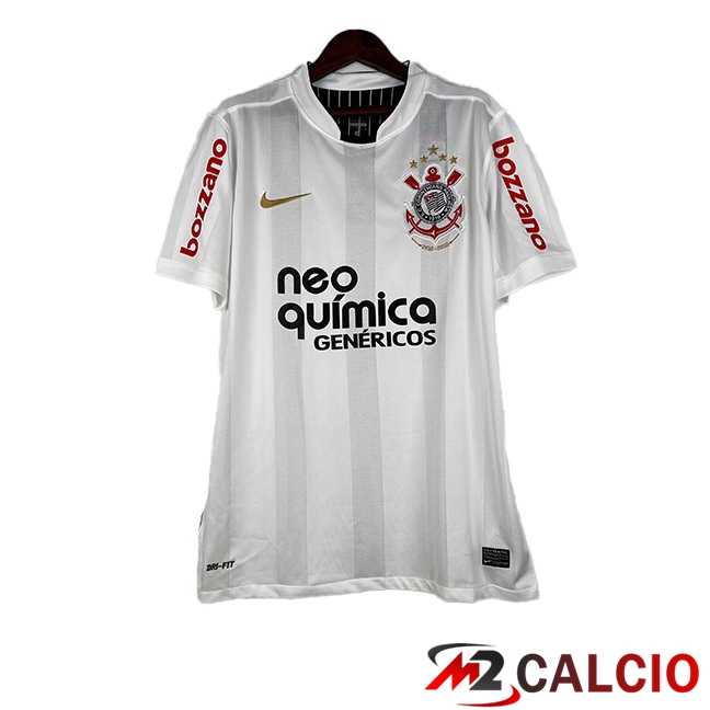 Maglie Calcio Corinthians Retro Prima Bianco 2010
